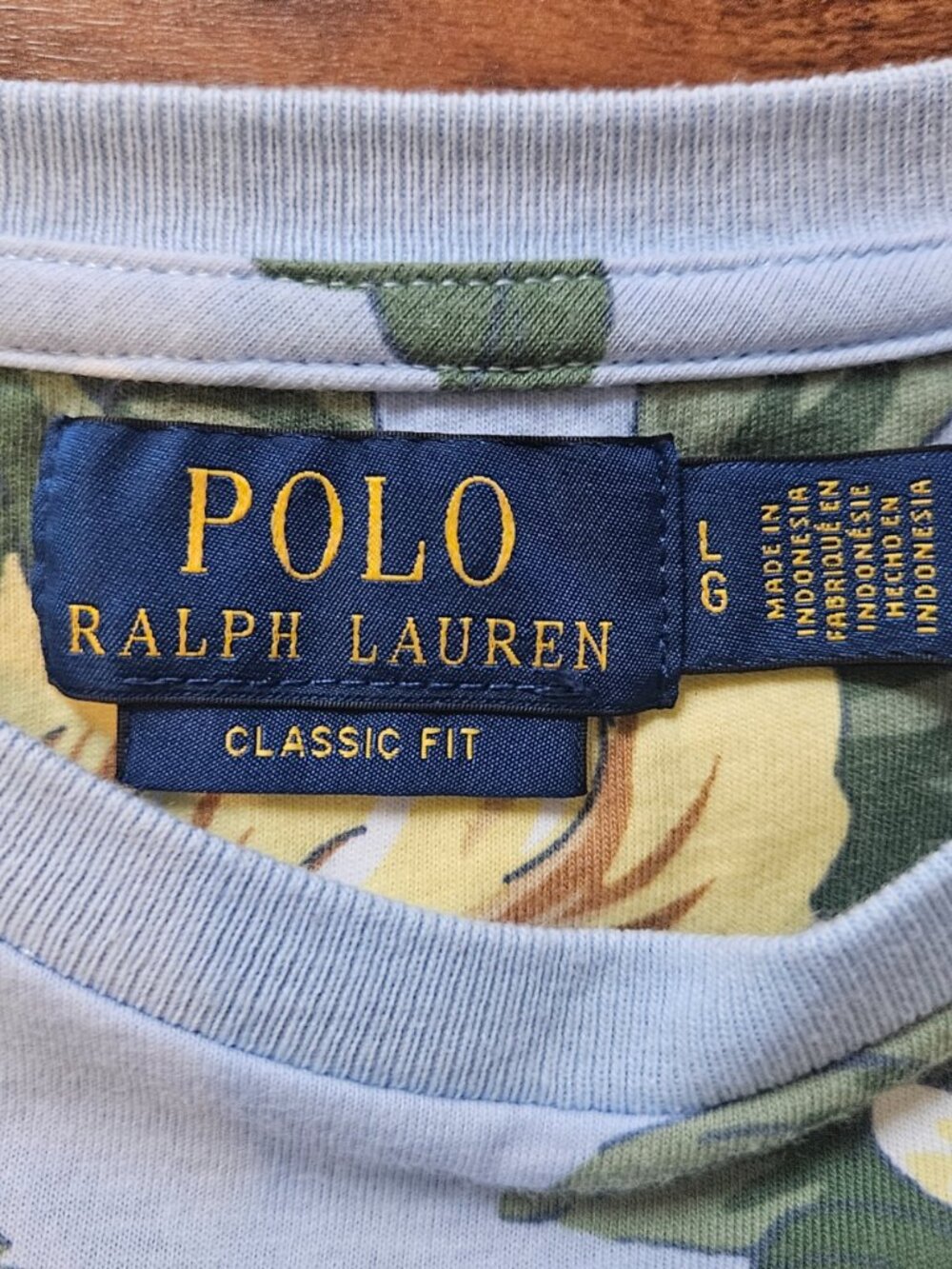 Polo Ralph Lauren Women's LG Floral Knit Top Multi-Color Pastel Tshirt Peonies - Picture 3 of 6